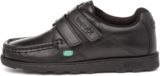 Kickers Fragma Strap Kids Moc Toe Shoes