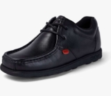 Kickers Mens Fragma Lace Up Moc Toe Comfortable Leather Shoes Extra Comfortable Added Durability Premium Quality,