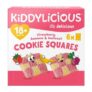 Kiddylicious Strawberry, Banana & Beetroot Cookie Squares 18M 6x24g