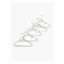Kids 5 Pack Grey Velour Hangers