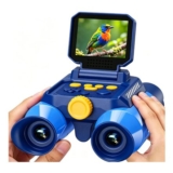 Kids Binoculars with Camera, Night Vision, 10x Magnification, HD Screen