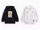 Kids Black / White Official FIFA Graphic Hoodie, Sizes 1 – 14 Years Free C&C