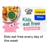 Kids Eat FREE All Summer With An Adult Purchase In AParticipating Tesco Cafe