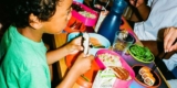 Kids Eat Free when dining with a full-paying Adult (minimum £10 spend) Mon to Fri School Holidays Only