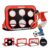 Kids Pop-up Football Goal, Portable Foldable Soccer Net