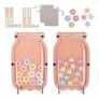 Kids Reward Jar Set – 2 Mason Jars, Pink Stand