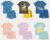 Kids Short Pjs Sale (Disney Pixar Egg / Sesame Street/ Super Mario Toad/ Pokémon/ Wicked/ Squishmallow/ Paddington/ TMNT) From £5 Free C&C