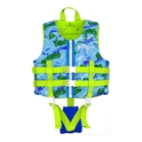 Kids Swim Vest 2-3 Years, Buoyancy Aid, Collar Handle, Blue/S