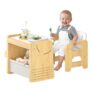 Kids Table and Chair Set, Bamboo