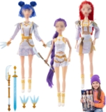 Kids Toys Hunter Figures, Cute Dolls & figurine with Movie Pop Singer Idol Collectible Models Set Anime Action Figures Fan Merch for Display Desk Decor Carnival Christmas Birthday Gifts