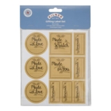 Kilner Gifting Label Set – Natural