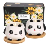 Kinforse Scented Candles, Unique Panda, 2 Pack, Natural Soy Wax – At Checkout, Sold by FPDZ / FBA