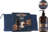 King C. Gillette Beard Regimen Kit for Men, Face and Beard, 3in1 Wash 350ml and Softener 100ml, Cleansing and Conditioning
