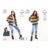 King Cole Pattern 6120: Womens Easy DK Sweater & Cardigan