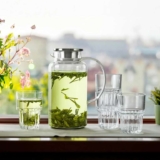 King Crystal Pitcher 1.8 Litre and Glass Set, 5 Piece