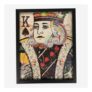 King of Spades Paper Art Wall Art 50x40cm