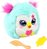 Kiss-meez Owl – Electronic Kids Owl Toy, Cute Interactive Kissing Plush Pet with Adorable Collectible Friends – 30 Sounds & Reactions and Accessories – Girls & Boys Gifts for Ages 3
