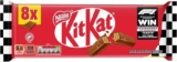 KitKat 2 Finger Milk Chocolate Biscuit Bars 8 Pack Multipack 165.6g (Clubcard)