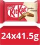 KitKat 4-Finger Milk Chocolate Biscuit Bar 24x 41.5g Bars – £8.55 / £7.65 S&S