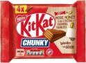 KitKat Chunky Milk Chocolate Bar with Crispy Wafer Biscuit – (4 x 40g) £1.27 SS