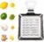 Kitchen Flat Ginger Garlic Grater, Stainless Steel, 7.5 x 7.2cm, 65g, Dishwasher Safe