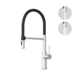 Kitchen Tap with Pull-out Spray, Brushed Nickel, Single-Handle