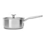 KitchenAid Multi-Ply Stainless Steel 3ply 20cm Saucepan with Lid