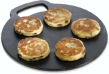 KitchenCraft Baking Stone Tray, Non Stick, for Oven or Hob, Round, Cast Iron, 27 cm x 6.5 mm – Prime Deal
