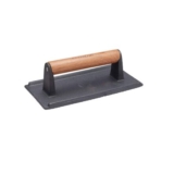 KitchenCraft Cast Iron Bacon and Burger Press, 21×11 Cm