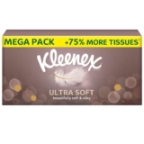 Kleenex Ultra Soft Tissues Beautifully Soft And Silky Tissues – Single Mega Pack