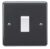 Knightsbridge Part M 10AX 1-Gang 2-Way Light Switch Anthracite (Free C&C)
