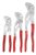 Knipex Tools – 3 Piece Pliers Wrench Set (6, 7, 10) (9K008045US)