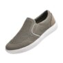 Konhill Mens Slip-on Walking Shoes, Breathable Mesh, Khaki 11