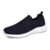 Konhill Mens Slip-on Walking Shoes, Casual Lightweight, Navy UK 6.5
