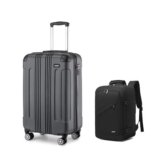 Kono Cabin Hard Shell Suitcase Set 553520cm Ryanair Backpack
