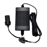 Koolatron AC/DC Travel Converter 12V-230V Car Plug, 6ft Cord Black