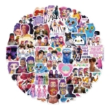 Kpop Cute Kids Waterproof Vinyl Stickers for Laptop, Scrapbooking
