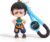 Kpop Keychain- 3D Anime Keyring PVC Keyrings, Cute Cartoon Key Chain Merch for Kids Adults, Perfect Party Bag Fillers, Bag Charm,Backpack, Mobile Phone Decor, Anime Gift Novelty Toys for Fans Girl Boy