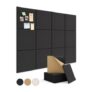 Kuchoow Cork Pin Board, 120 X 90 Cm, 12-Pack Self-Adhesive