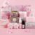 LAIKOU Sakura Bath Gift Set, 10PCS Aromatherapy Pamper Gifts for Women, Relaxation SPA Ladies Self Care Package, Mothers Day Christmas Birthday Gifts for Her Friend Sister Mum Wife