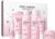 LAIKOU Sakura Skincare Set for All Skin Types, 6Pcs Travel-Friendly Sizes Beauty Daily Facial Routine, Cleanser, Toner, Lotion, Serum, Eye Cream, Face Cream, Pamper Gift for Women Teenage Girls
