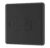 LAP 13A Switched Fused Spur with LED Matt Black with Black Inserts – Free C&C