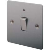 LAP 20A 1-Gang DP Control Switch Brushed Stainless Steel – Free C&C
