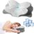 LAVANCE Cooling Butterfly Memory Foam Cervical Pillow Memory foam cervical pillow in butterfly shape, relieves neck pain and works perfectly for both side and back sleepers