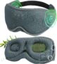 LC-dolida Bluetooth Sleep Eye Mask Headphones,15H Battery & Total Blackout