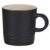 LE CREUSET Stoneware Espresso Mug 100ml – Black / Meringue