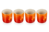 LE CREUSET Stoneware Mugs, 350 ml Each, Volcanic x 4. Sold & dispatched by Amazon EU
