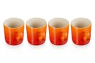 LE CREUSET Stoneware Mugs, 350 ml Each, Volcanic x 4. Sold & dispatched by Amazon EU