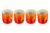 LE CREUSET Stoneware Mugs, 350 ml Each, Volcanic x 4. Sold & dispatched by Amazon EU