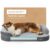 LE SURE RealOrtho Memory Foam Large Orthopedic Dog Bed, 97cm with checkout discount Sold by Bedsure Comfy Pet / FBA